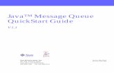 Java™ Message Queue QuickStart Guide · Java™ Message Queue QuickStart Guide May 2000 Chapter 1: Overview The Java Message Queue product is a standards-based solution to the problem