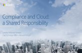 Compliance and Cloud: a Shared Responsibilitycip.org.pt/wp-content/uploads/2017/06/Sandra-Miranda-Ferreira-Microsoft.pdf · Data Classification and data accountability. Shared management