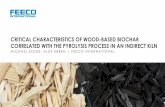 2.2.1 Critical Characteristics of Wood-Based Biochar Alexander … · 2019-12-28 · 1. Biochar made in the FEECO indirect pilot kiln was then placed in the batch indirect kiln 2.