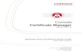 Certificate Manager - Comodo Auto... · 2014-07-16 · Comodo Certificate Manager - Windows Auto Enrollment Setup Guide Figure 2.6 Setup Preferred DNS Server If everything is OK,