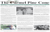 The Carmel Pine Conepineconearchive.com/190517PCfp.pdf“I fell in love with Carmel,” Day recalled in a 1993 in-terview. “On Mondays mornings, I would stop at the mar-ket and look