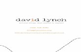 WELCOME. ARE DAVID LYNCH TAILORED SLINGS FROM SUNDERLAND, ENGLAND. Hand crafted in Sunderland, Enõland every David Lynch Tailored Slinø is manufactured with attention to detail that