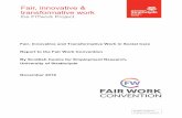 Fair, Innovative and Transformative Work in Social Care ... · Fair, Innovative and Transformative Work in Social Care . Report to the Fair Work Convention . By Scottish Centre for
