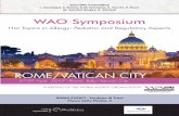 WAO Symposium - World Allergy Organization · Muraro Antonella Padua, Italy Ortega-Martell José Antonio Pachuca, Mexico ... Controversies in food allergy Chairpersons: Sakura Sato,