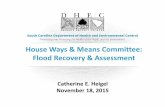 House Ways & Means Committee: Flood Recovery & Assessment House Ways & Means Committee: Flood Recovery