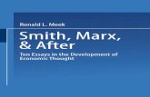 Ronald L. Meek Smith, Marx, & After - Freedigamo.free.fr/meek1977.pdf · Smith and Marx . I 'I bring you greetings from Adam Smith, who is alive and well and living in Chicago.' It