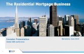 The Dutch Residential Mortgage Market - Aegon N.V. · The activities of Aegon in the Netherlands show sound financials and the Dutch operations are strongly tied into the global Aegon