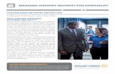 MANAGED INTERNET SECURITY FOR HOSPITALITYenterprise.brighthouse.com/content/dam/bhn/ent/resources... · 2019-07-31 · MANAGED INTERNET SECURITY FOR HOSPITALITY LEADING EDGE NETWORK
