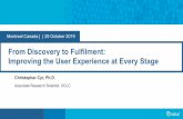 From Discovery to Fulfilment: Improving the User ... · Two Related Projects Discovery and Access 2018-2019 •How users navigate path from discovery to access of library resources
