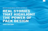 NIELSEN DESIGN IMPACT AWARDS CHRONICLES: REAL STORIES … · 2019-05-29 · Francisco-based creative agency Turner Duckworth on this redesign (fairlife is a partnership between The