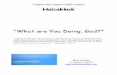 Habakkuk - WordPress.com · 2012-08-08 · “What are You doing, God?” A verse-by-verse study of the Book of Habakkuk 2 Though the fig tree may not blossom, Nor fruit be on the