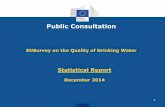 Statistical Report - European Commissionec.europa.eu/environment/consultations/pdf/results_drinking_water.pdf · 4,0 3,5 8,3 11,5 14,1 3,0 2,8 1,8 9,2 11,0 8,1 6,4 43,2 No additional