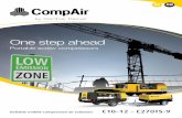 One step ahead - Flexihire Equipment Hire · CompAir offers numerous options and accessories allowing customers to configure the compressor according to the specific requirements