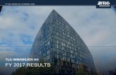 TLG IMMOBILIEN AG FY 2017 RESULTS€¦ · 2.2% driven by strong asset management operations KEY HIGHLIGHTS FY 2017 5 Balance Sheet EPRA NAV of EUR 2,228.5 m implies increase by 78.0%
