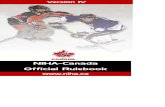 NIHA-Canada Official Rulebookfscs.rampinteractive.com/...niha-rulebook.pdf · official rule boo. k of the. national inline. hockey association. canada. version iv .