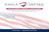 2019/2020 PARTS CATALOG - eagle-tool.comeagle-tool.com/wp-content/uploads/2020/...Pages2.pdf · 2019/2020 PARTS CATALOG. Dear Valued Customer, Eagle/Taptek is a veteran-owned company