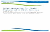 Reimbursement for Births Performed at Birth Centers › assets › program › 2eshb-2376... · Reimbursement for Births Performed at Birth Centers October 15, 2016 4 National and