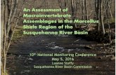 An Assessment of Macroinvertebrate Assemblages in the ... · An Assessment of Macroinvertebrate Assemblages in the Marcellus Shale Region of the Susquehanna River Basin 10th National