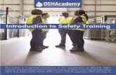 121 Introduction to Safety Training - Free Access | Online ... › courses › studyguides › 121studyguide.pdf · focuses on developing or improving skills. While training incorporates