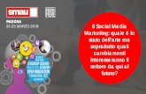 Il Social Media Marketing: quale è lo stato dell’arte …2018/03/23  · La crescita futura dipenderà principalmente dall’ampliamento e dal miglioramento dell’accesso a Internet