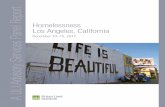 Homelessness Los Angeles, California - ULI Americas · recommendations is Los Angeles County (also referred to as the Los Angeles region), which includes 88 incorpo-rated cities,