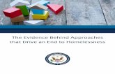 The Evidence Behind Approaches that Drive an End to ......The Evidence Behind Approaches that Drive an End to Homelessness September 2019 . United States Interagency Council on Homelessness