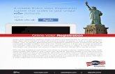 Online Voter Registration - Microsoft Azure...maintenance, election management, election night reporting and the myriad of interfaces necessary to maintain accurate registration rolls