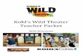 Kohl’s Wild Theater Teacher Packet - zoosociety.org · of diseases between bees, and their lack of access to native plants and flowers. -Children can help bees from home by planting
