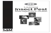Louisiana Insect Pest - LSU AgCenter...insect population becomes resistant to a class of insecticides, that entire class can no longer be used to control the target insect. While using