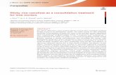Sticky rice–nanolime as a consolidation treatment for lime mortars … · 2019-04-29 · COMPOSITES Sticky rice–nanolime as a consolidation treatment for lime mortars J. Otero1,2,*