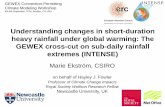 Understanding changes in short-duration heavy rainfall ... · extremes in summer/autumn therefore only partially applied Multiple QC flags applied to each hour for each test Automated