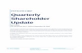 Quarterly Shareholder Update - Investcorp - Investcorp · elsewhere. From Investcorp’s standpoint, the divergence can primarily be attributed to two factors: the localized ... media