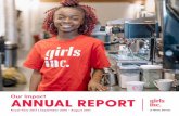 Our Impact ANNUAL REPORT - Girls Inc · Smart, and Bold Outcomes Measurement Survey. This documented the difference a high-quality Girl Inc. experience can make in girls’ lives.