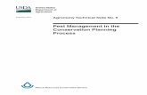 Pest Management in the Conservation Planning Process · 2014-04-10 · 3 Pest Management in the Conservation Planning Process. Agronomy Technical Note No. 5, ST%D Amend. 1, February