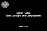 Spinal Fusion Basic Concepts and Fusion Basic Concepts and Complicatioآ  Basic Concepts and Complications