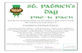 St. Patrick's Day - Over The Big Moon › ... › StPatricksDayPreK.pdfSt. Patrick’s Day Matching For younger kids: Keep one page of pieces in tact and cut one page into pieces.