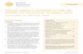 SHIFTING CURRENTS: OPPORTUNITIES FOR LOW- CARBON ELECTRIC ... · SHIFTING CURRENTS: OPPORTUNITIES FOR LOW-CARBON ELECTRIC CITIES IN THE GLOBAL SOUTH CHRISTOPHER KENNEDY, IAIN D. STEWART,