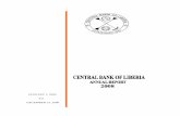 JANUARY 1, 2008 TO DECEMBER 31, 2008 i · herewith, the Annual Report of the Central Bank of Liberia to the Government of Liberia and the Legislature for the period January 1 to December