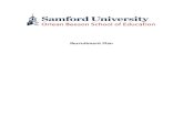 CAEP Recruitment plan FINAL - Samford University · 2019-10-08 · RECRUITMENT PLAN LAST REVISED: 2/19/19 OVERALL GOAL: TO ENHANCE THE QUANTITY AND QUALITY OF ENROLLMENT AND DIVERSITY