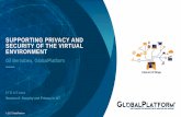SUPPORTING PRIVACY AND SECURITY OF THE ......6 Endpoint Security Principals for IoT Systems •Uniquely identify every device in the system –Prevents device cloning and the reuse