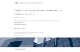TECHNICAL REPORT CMU/SEI-2010-TR-032 Software Engineering ... › pdf › CMMI-ACQ-V1.3-10tr032 Kopie.pdf · Acquisition constellation, concepts of process improvement, and the history
