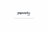 The complete AR toolkit for agencies and brands › ZapWorks-Studio-Deck.pdf · the technology behind the AR component of the Shazam app, and ZapWorks Studio providing the creative