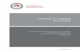 CASINOS & GAMING 2020-05-08آ  industries: Casinos & Gaming, Hotels & Lodging, and Restaurants. While