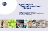 Healthcare Transformation Group - GS1 02 13_HTG...آ  Healthcare Transformation Group (HTG), Kaiser Permanente