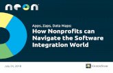 Apps, Zaps, Data Maps: How Nonprofits can Navigate the ... NeonCRM... · 7/24/2018  · How Nonprofits can Navigate the Software Integration World July 24, 2018 July 24, 2018 ...
