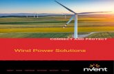 Wind Power Solutions · To help protect the electrical components housed within the nacelle, nVent ERIFLEX supplies products, such as grounding braids, insulators, Flexibar Advanced,
