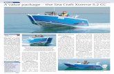 A value package – the Sea Craft Xtreme 5.2 CC · A value package – the Sea Craft Xtreme 5.2 CC The Sea Craft Xtreme 5.2 CC is a handsome craft with great potential. Main: On the