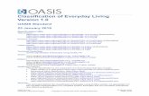 Classification of Everyday Living Version 1docs.oasis-open.org/coel/COEL/v1.0/COEL-v1.0.pdf · COEL-v1.0-os 23 January 2019 ... Classification of Everyday Living Version 1.0. Edited