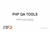 PHP QA TOOLS - Kurakin · 2014-09-09 · PHP Lint - syntax check Checks PHP code for syntax errors Built-in into PHP binary $ php -l path/to/file.php