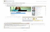 Inserting a video from Youtubetur-wwpnowll/pdf/powerpoint-2010... · 2012-11-14 · Inserting a video from Youtube . 1. Find the video you want to insert on Youtube 2. Click on the